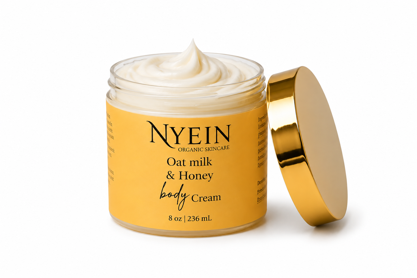 Oat milk & Honey Body Cream